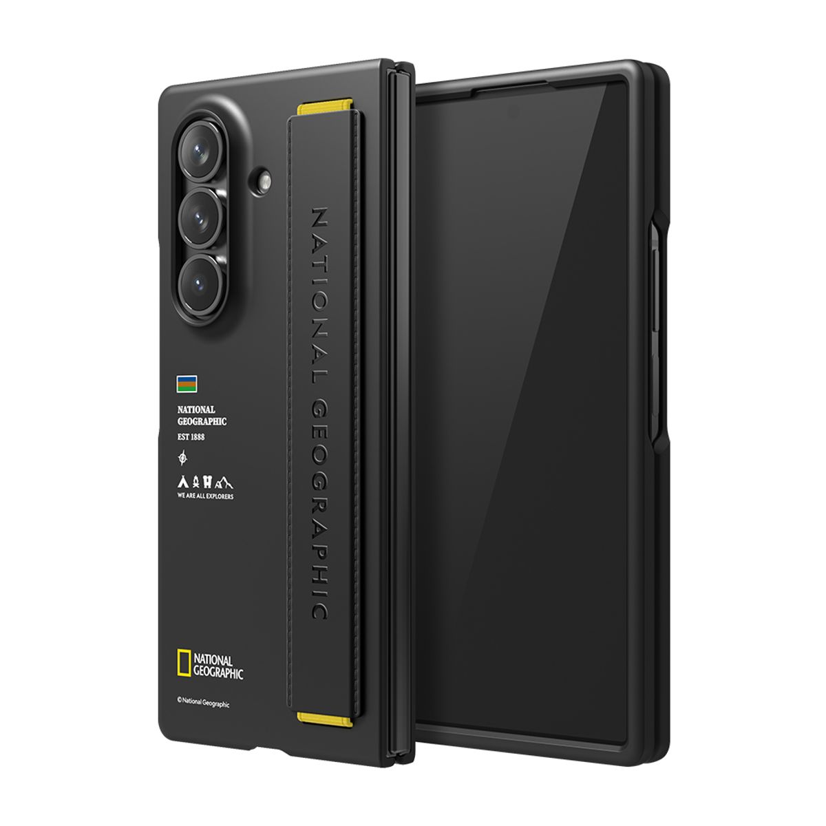 내셔널지오그래픽 모바일(NATIONAL GEOGRAPHIC MOBILE) 갤럭시Z폴드7 스트랩 케이스