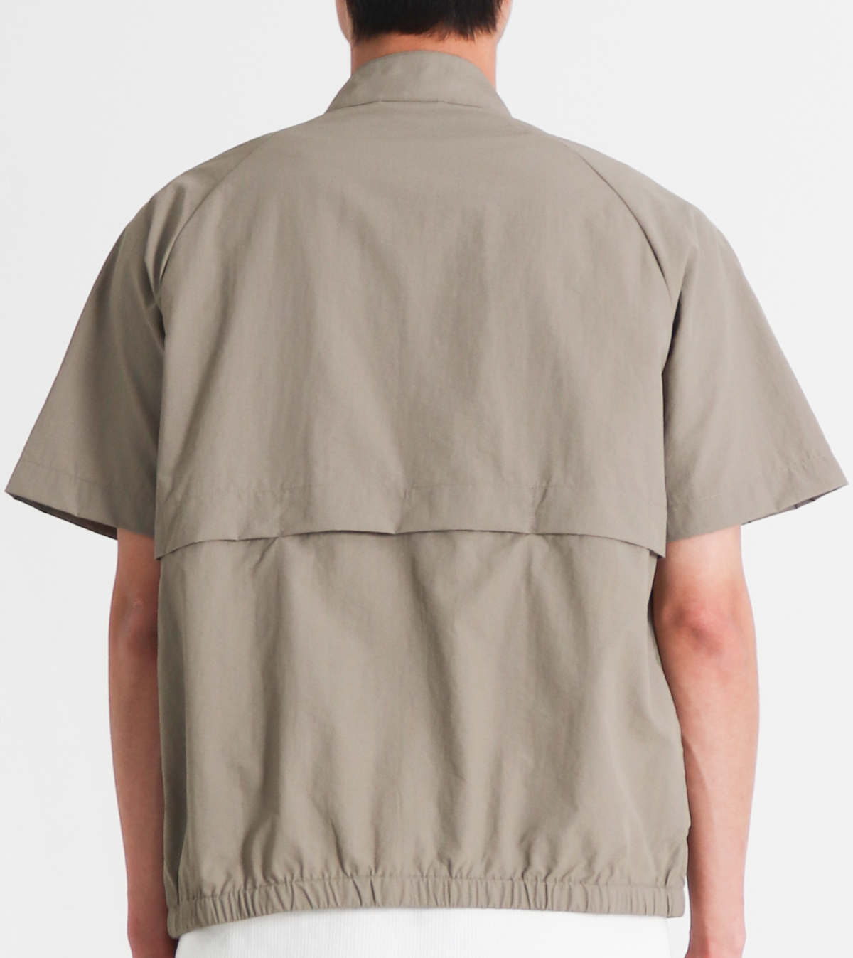 버튼서울(BUTTON SEOUL) CORDURA 집업 윈드 브레이커 (카키 그레이)