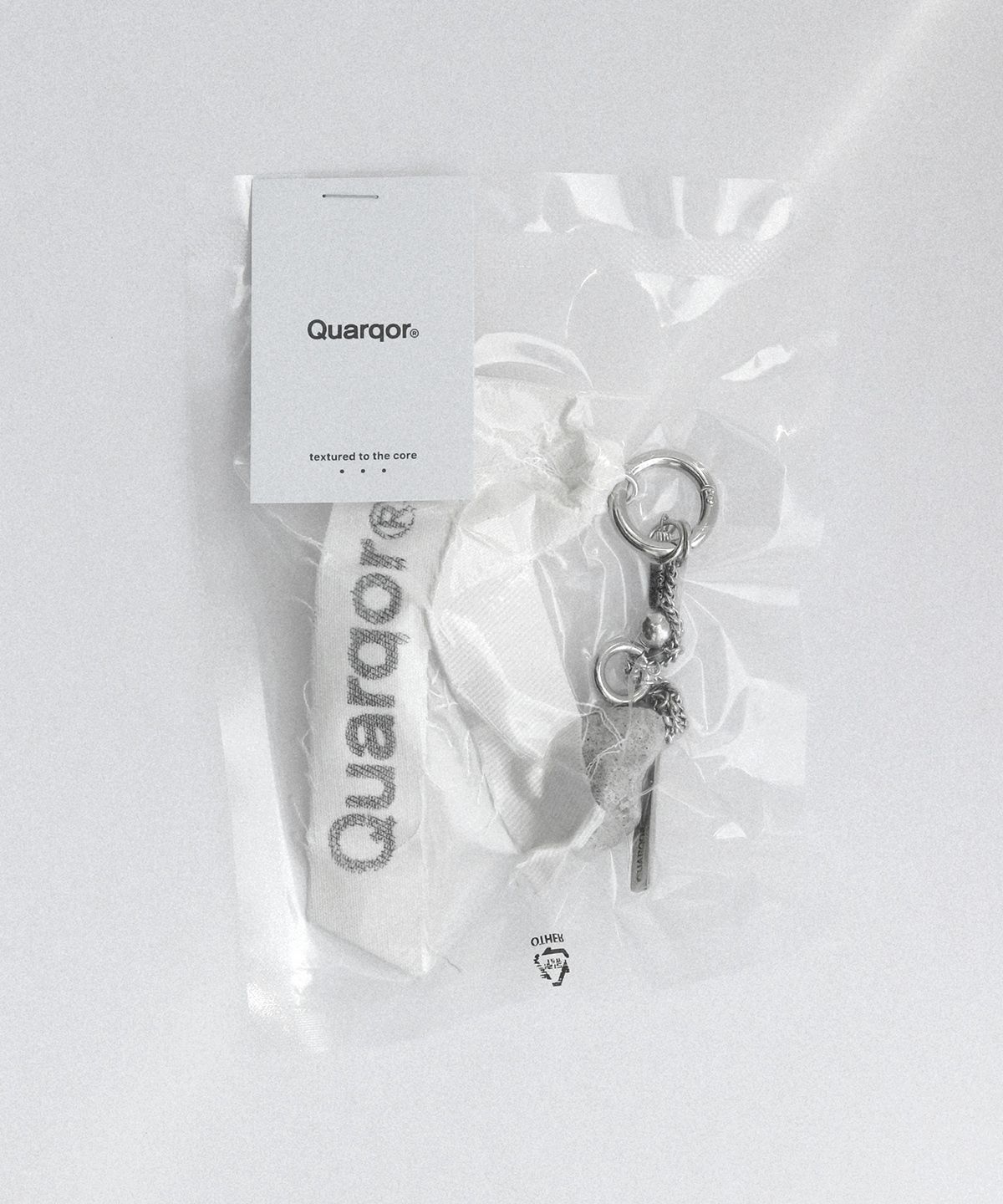 쿼르코어(QUARQOR) #1019_Rough keyring