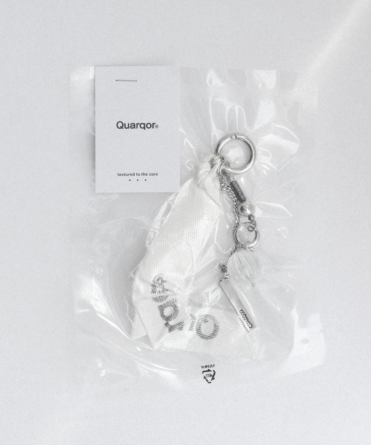 쿼르코어(QUARQOR) #1021_Pattern keyring