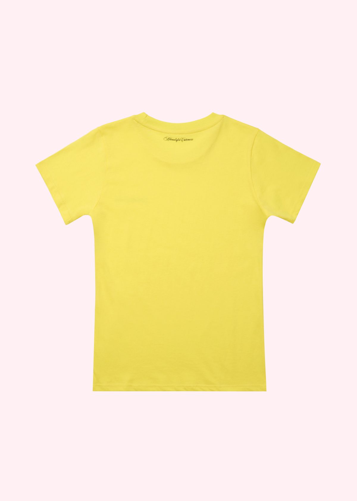 어텐즈(ATTENDS) Attends for cuteness tee (Yellow)