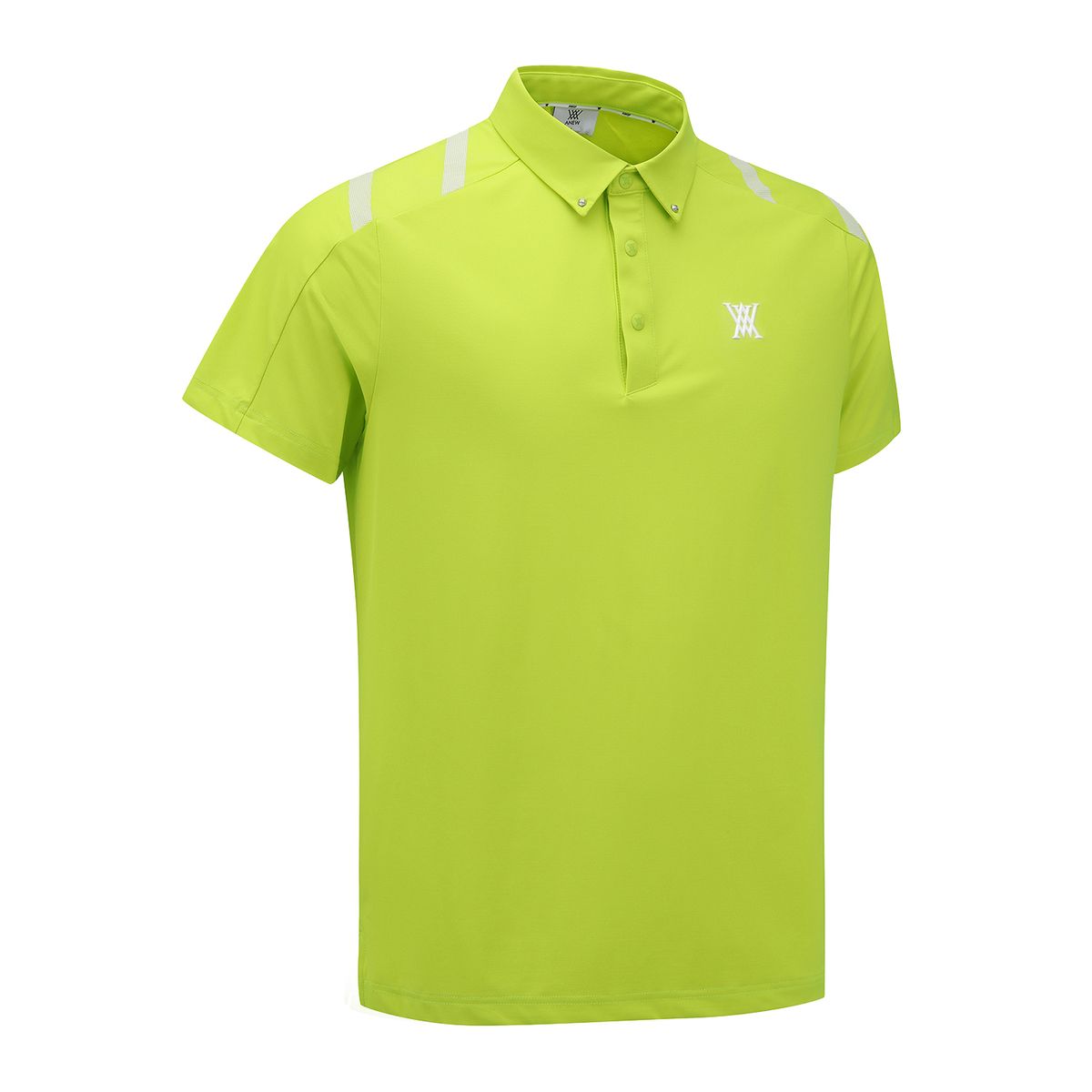 어뉴골프(ANEW GOLF) MEN ICE DOTS LOGO PATTERN SHORT T-SHIRT_LI