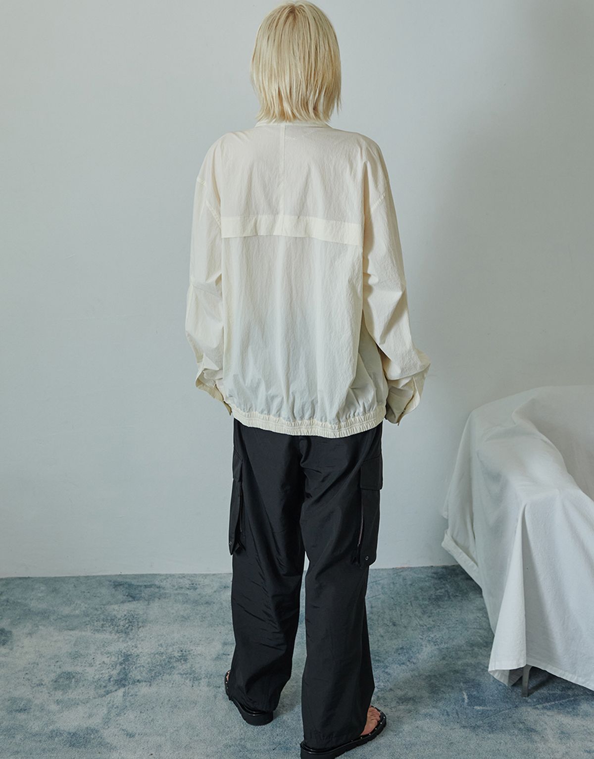 리게(RIGHE) EASY SHIRT JACKET IVORY