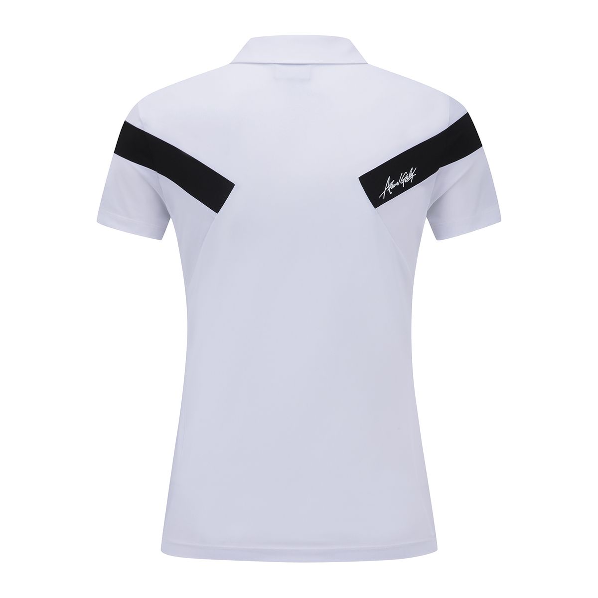 어뉴골프(ANEW GOLF) WOMEN ICE DOTS INCISION POINT SHORT T-SHIRT_WH