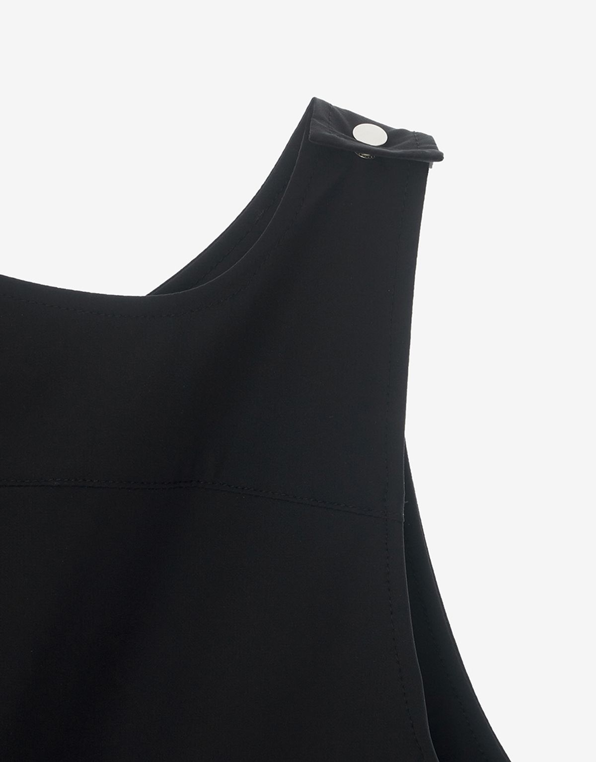 리게(RIGHE) UNBALANCE SLEEVELESS BLACK