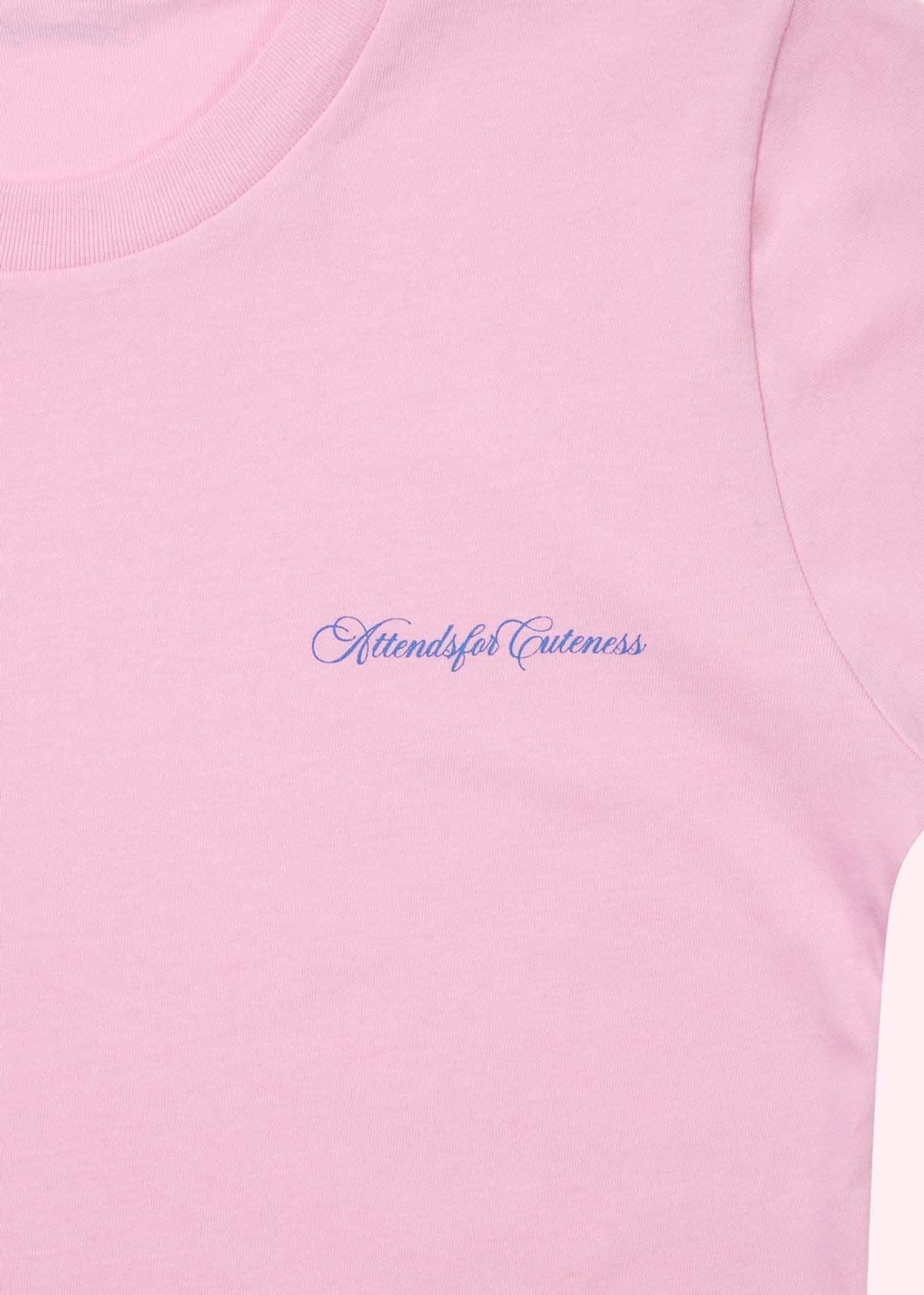어텐즈(ATTENDS) Attends for cuteness tee (Baby Pink)