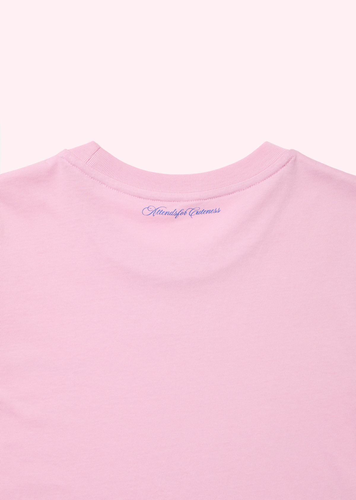 어텐즈(ATTENDS) Attends for cuteness tee (Baby Pink)