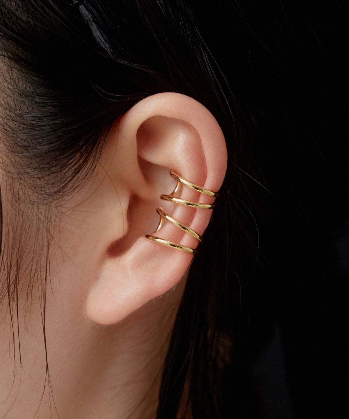 노비스도쿄(NOVICE TOKYO) 루프 이어커프 Loop Ear Cuff / Gold