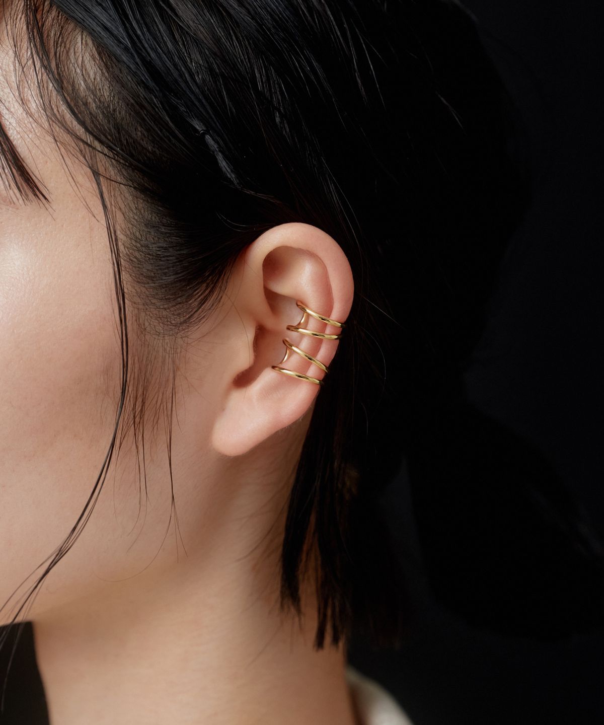 노비스도쿄(NOVICE TOKYO) 루프 이어커프 Loop Ear Cuff / Gold