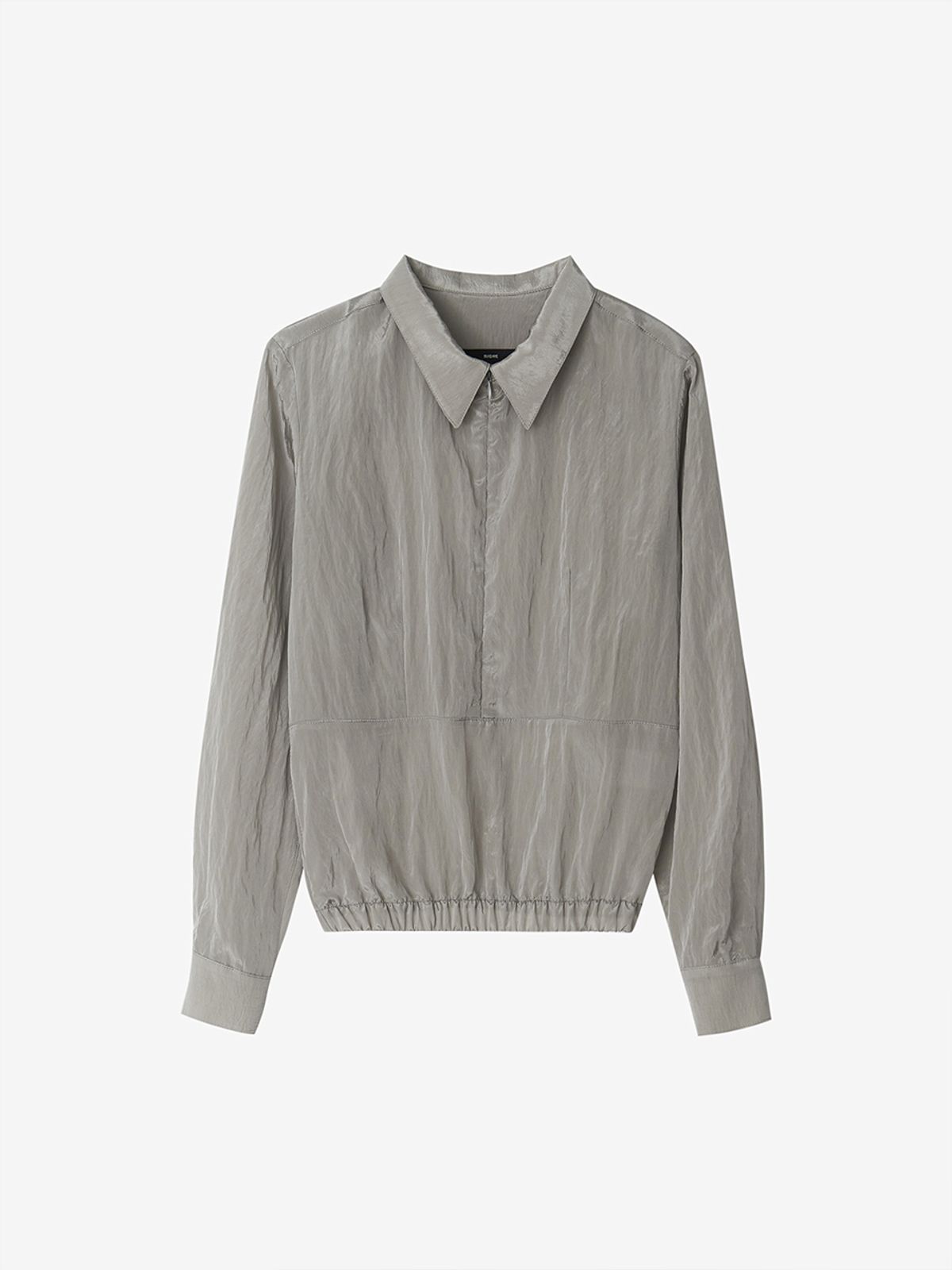 리게(RIGHE) SEE-THROUGH SHIRT KHAKI