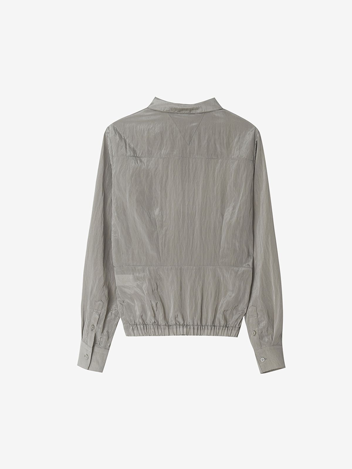 리게(RIGHE) SEE-THROUGH SHIRT KHAKI