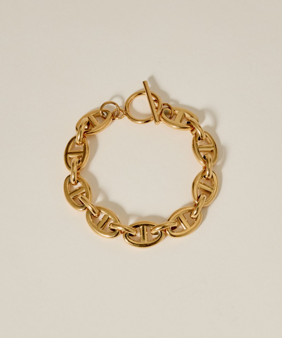 노비스도쿄(NOVICE TOKYO) 마리나 체인 팔찌 Marina Chain Bracelet[Stainless] / Gold