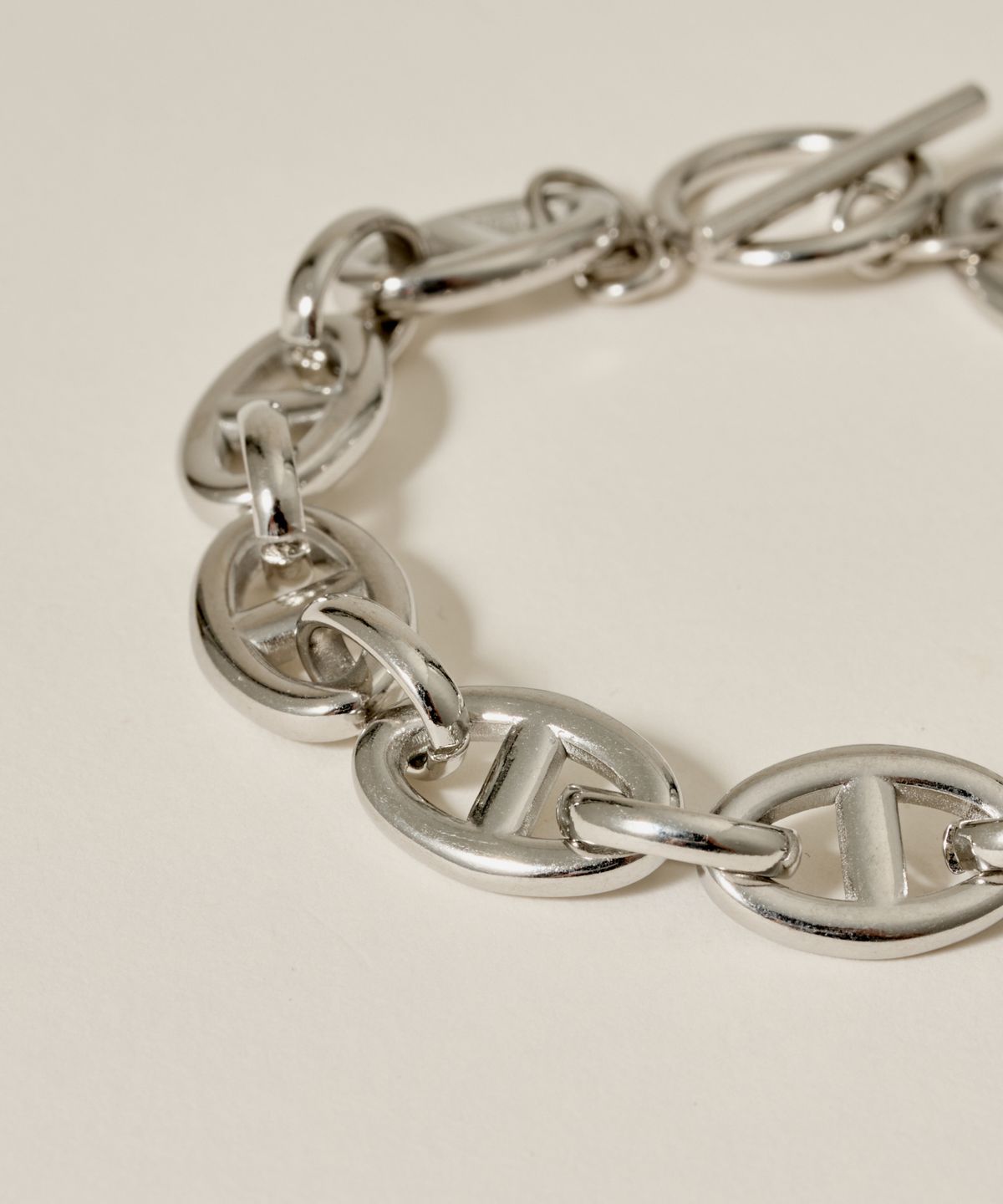 노비스도쿄(NOVICE TOKYO) 마리나 체인 팔찌 Marina Chain Bracelet[Stainless]  / Silver