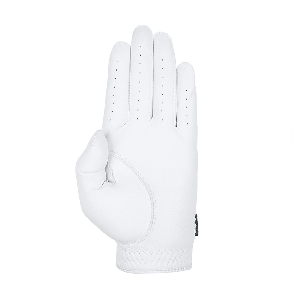 말본 골프(MALBON GOLF) 공용 M 자수 로고 왼손 장갑 WHITE