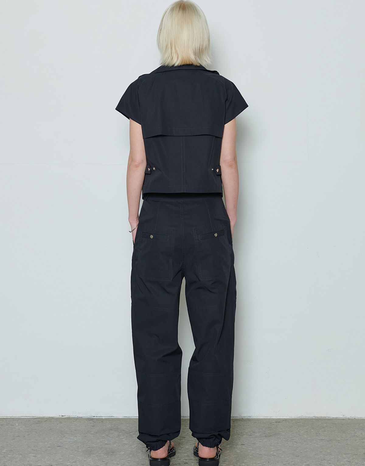 리게(RIGHE) COTTON SETUP PANTS