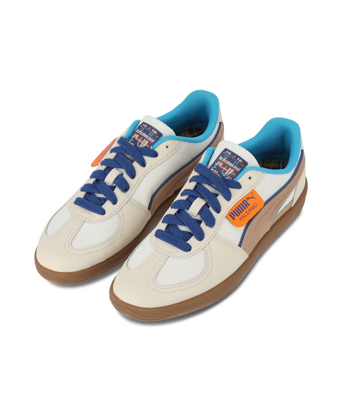 푸마(PUMA) 팔레르모 레쿠에르도스 - 알파인스노우:화이트:탄 / 404176-01