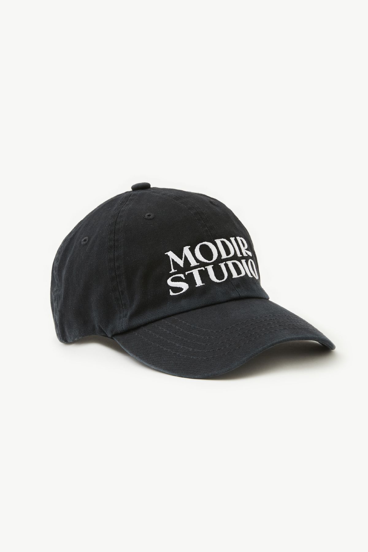 무드디렉터(MOODDIRECTOR) MODIR STUDIO 로고 볼캡 _블랙