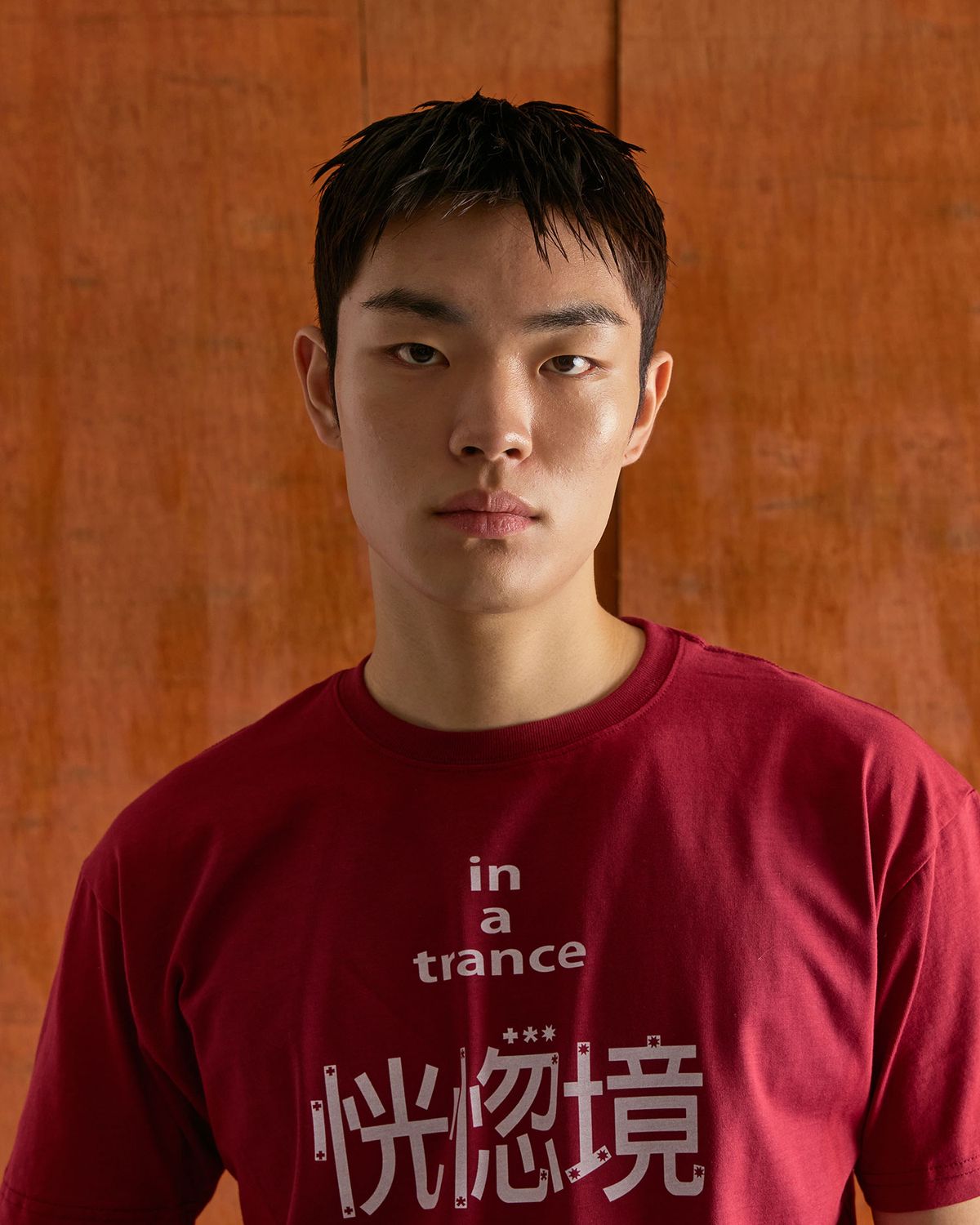 마이딥블루메모리즈(MY DEEP BLUE MEMORIES) A TRANCE T-SHIRTS (BURGUNDY)