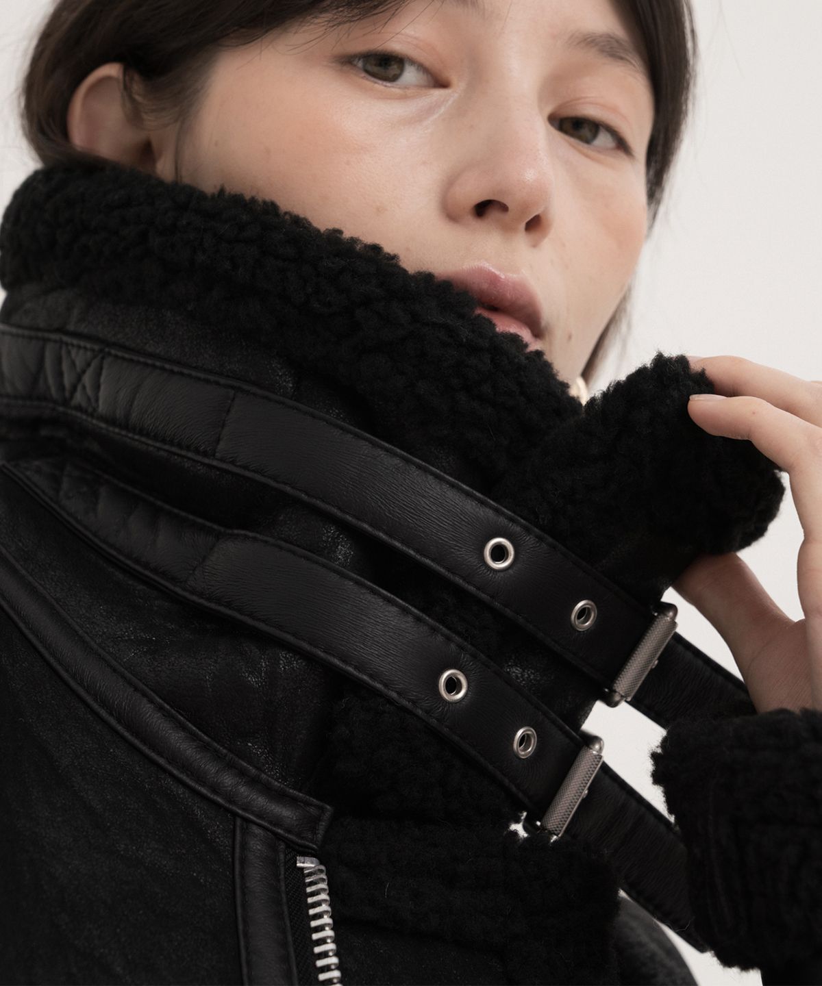 메종마스터(MAISON MASTER) 남여공용 버팔로 메종 커플무스탕 2컬러