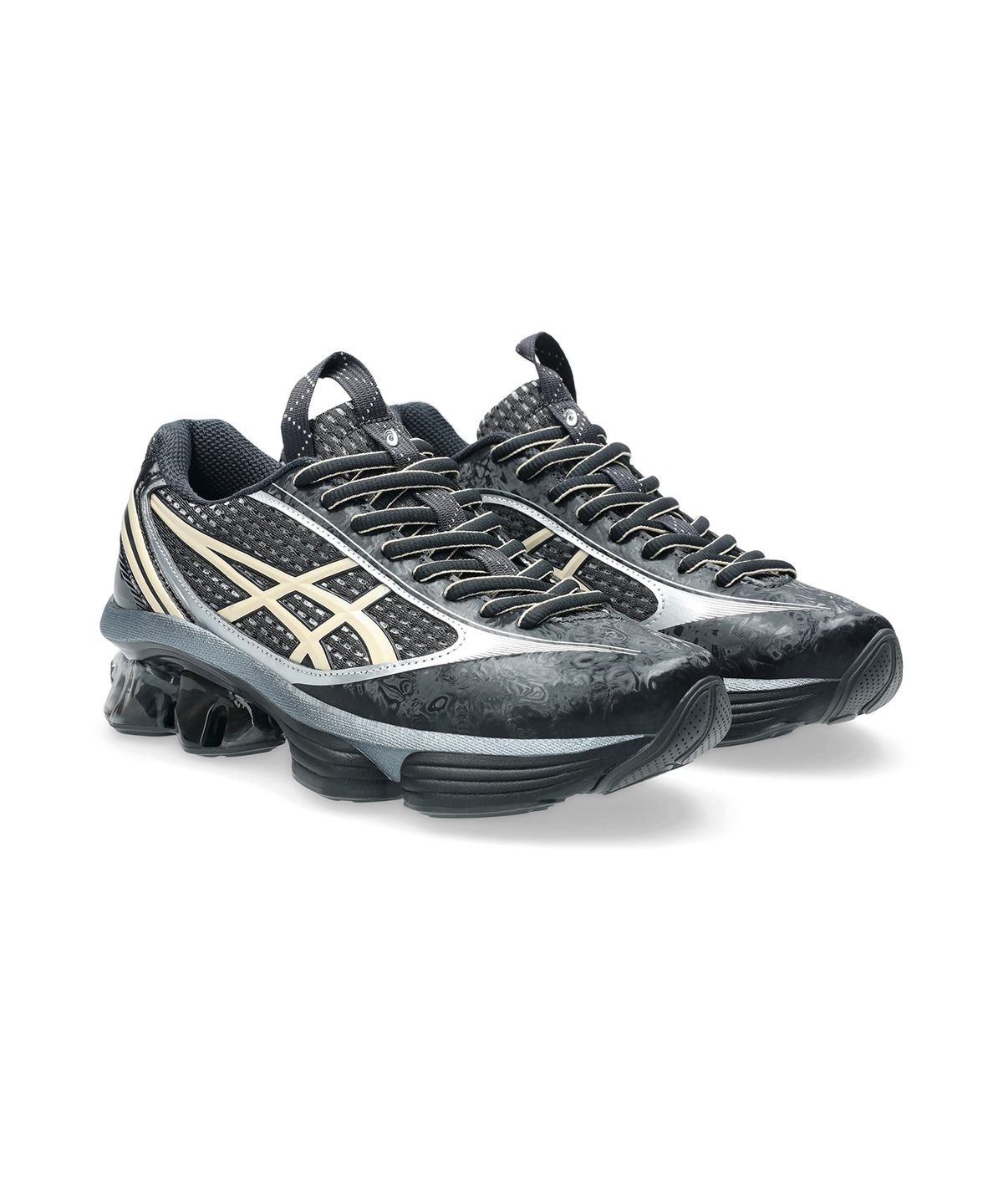 아식스(ASICS) US6-S 젤 키네틱 플루언트 - 블랙:바닐라 / 1203A748-001