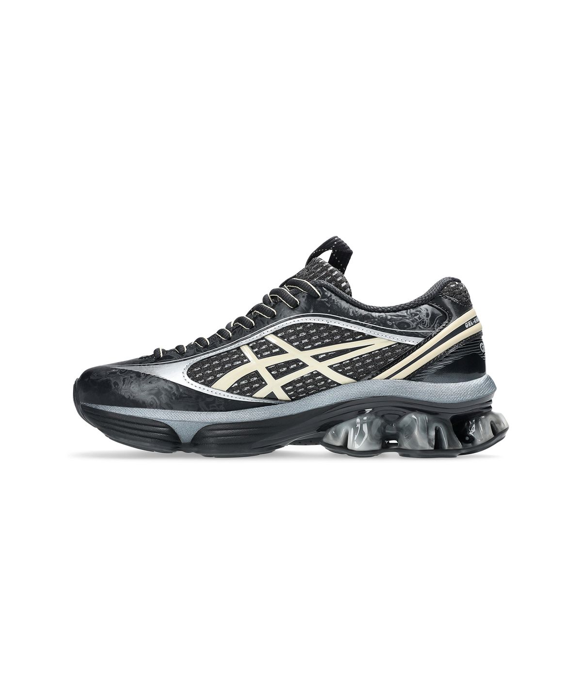 아식스(ASICS) US6-S 젤 키네틱 플루언트 - 블랙:바닐라 / 1203A748-001