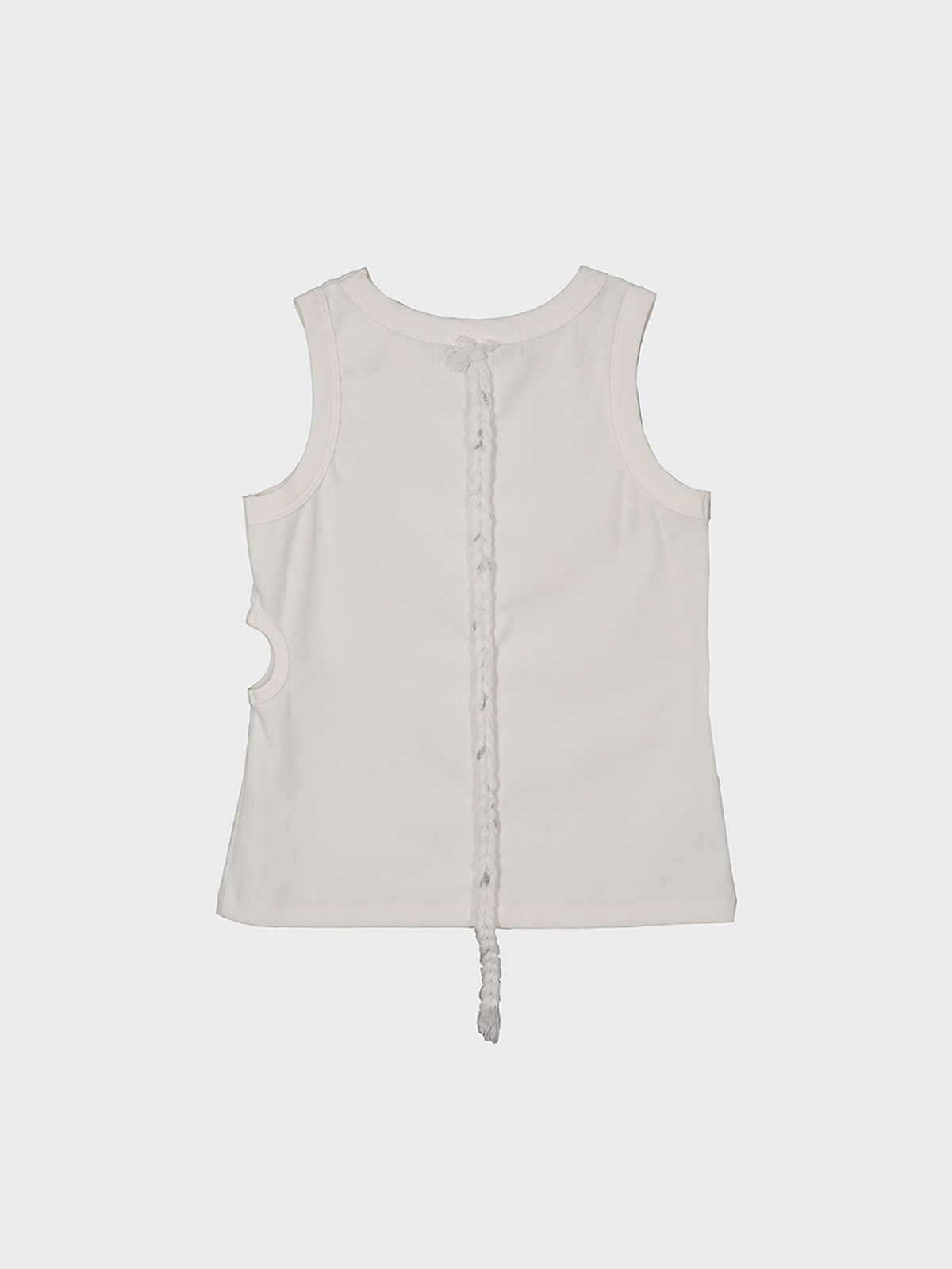 데어드(DARED) BRAIDED CUTOUT TOP