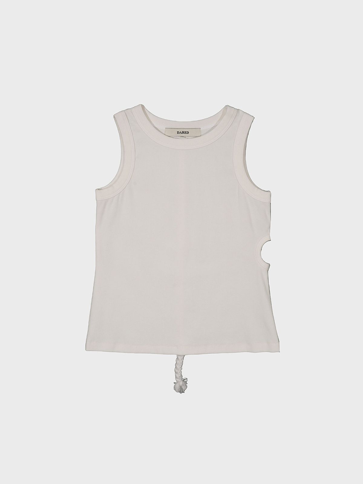 데어드(DARED) BRAIDED CUTOUT TOP