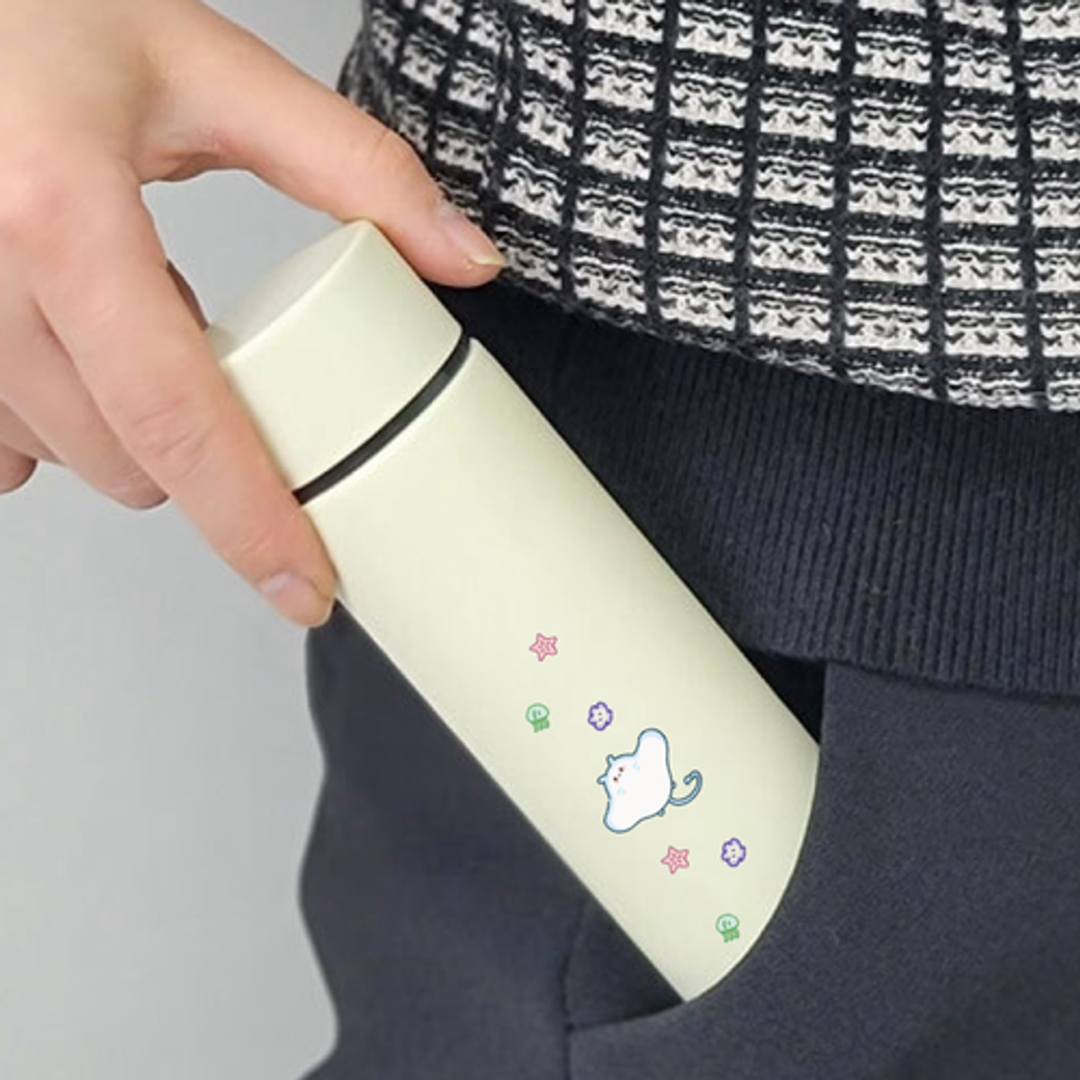 이레케이스앤굿즈(IRECASEGOODS) 미니 텀블러 150ml 보온 보냉 귀여운 캐릭터 디자인