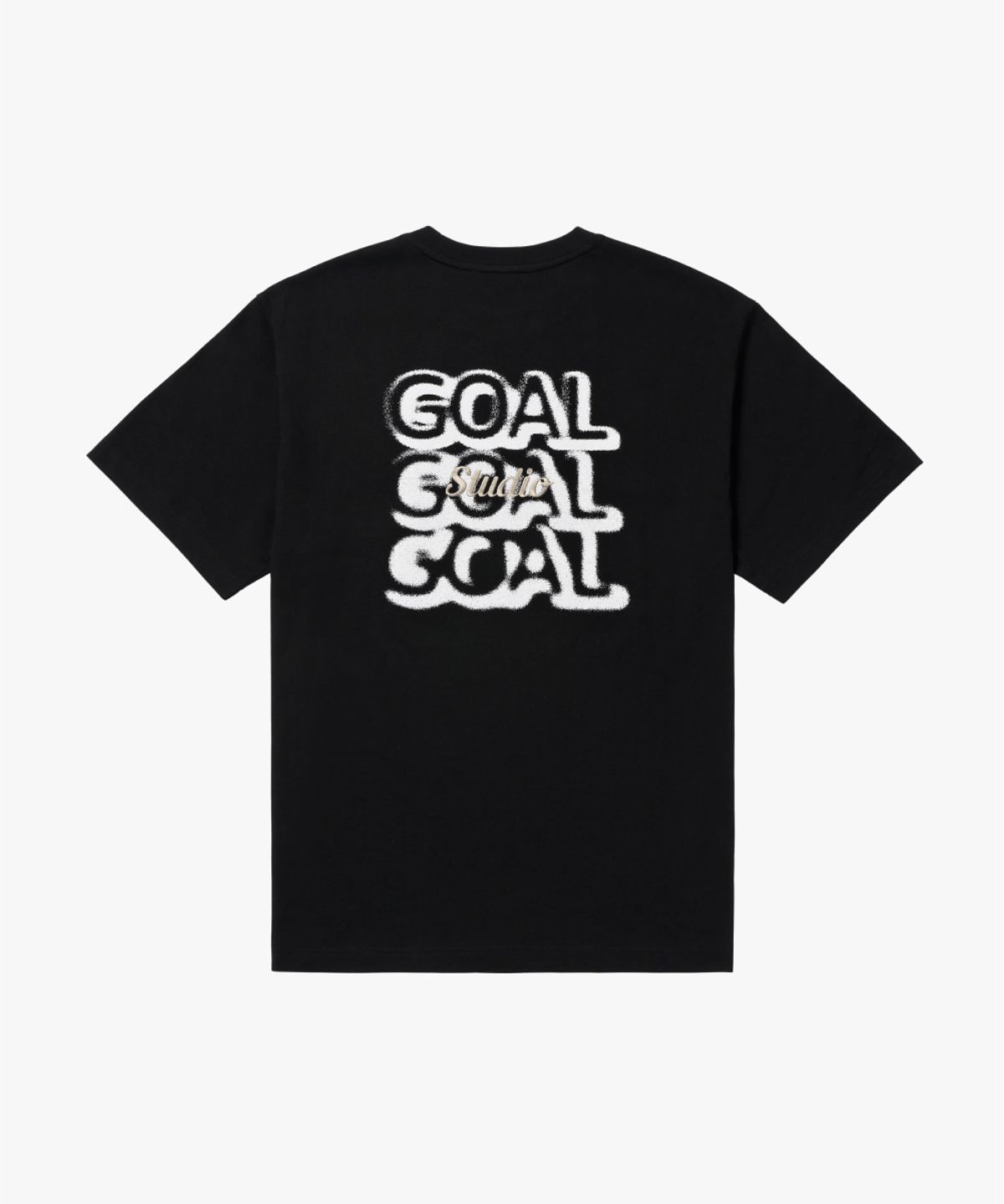 골스튜디오(GOALSTUDIO) HATTRICK GOAL TEE-BLACK