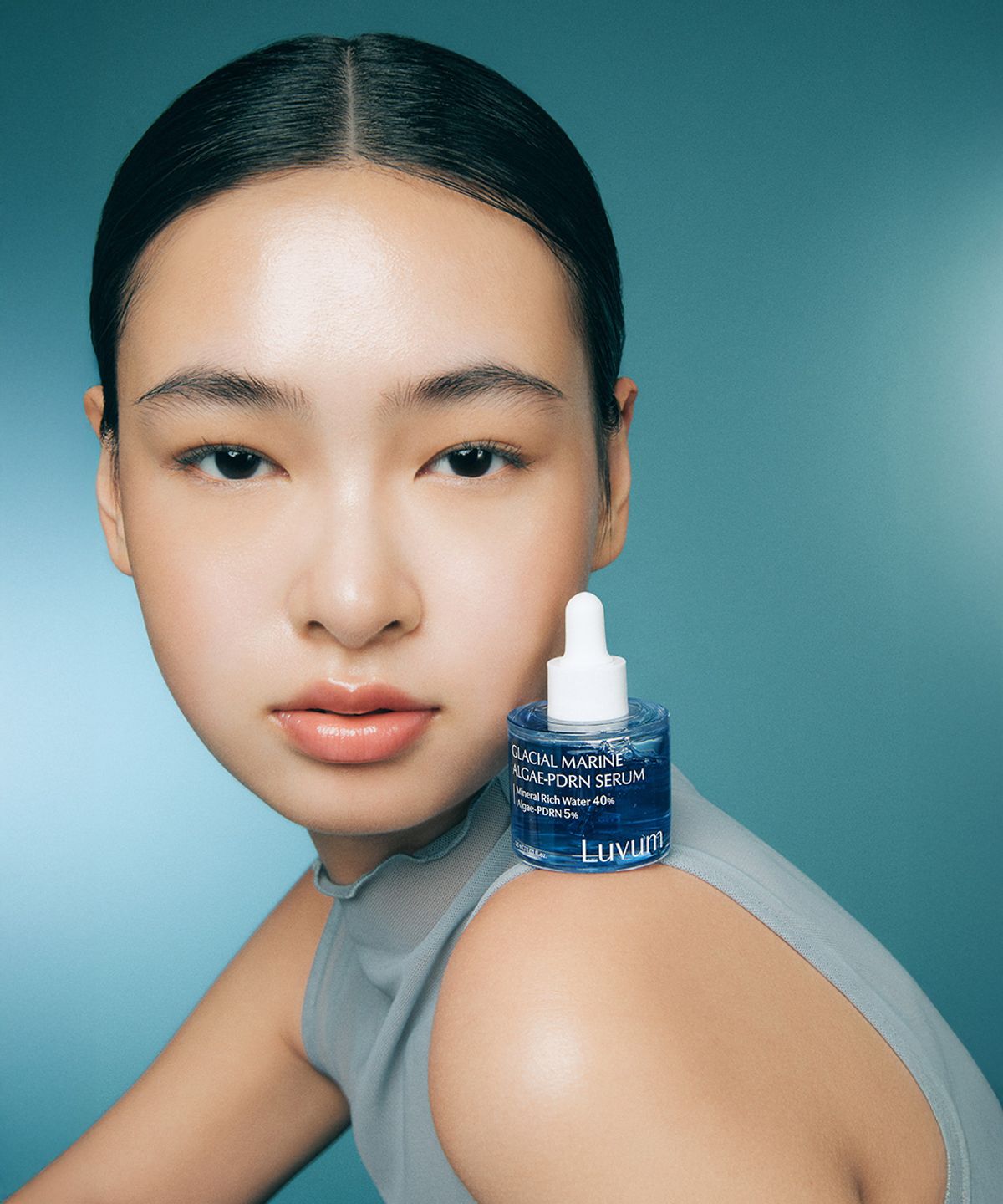 러븀(LUVUM) [수분탄력세럼] 울릉도 해양수 PDRN 세럼 30ml +30ml [증정] PDRN 겔 마스크 1매