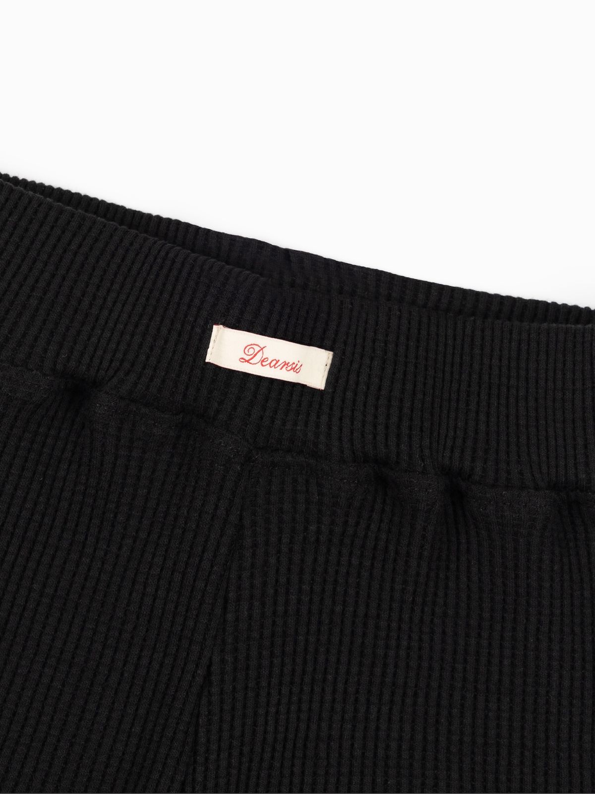 디어시스(Dearsis) Waffle Micro Shorts (Black)