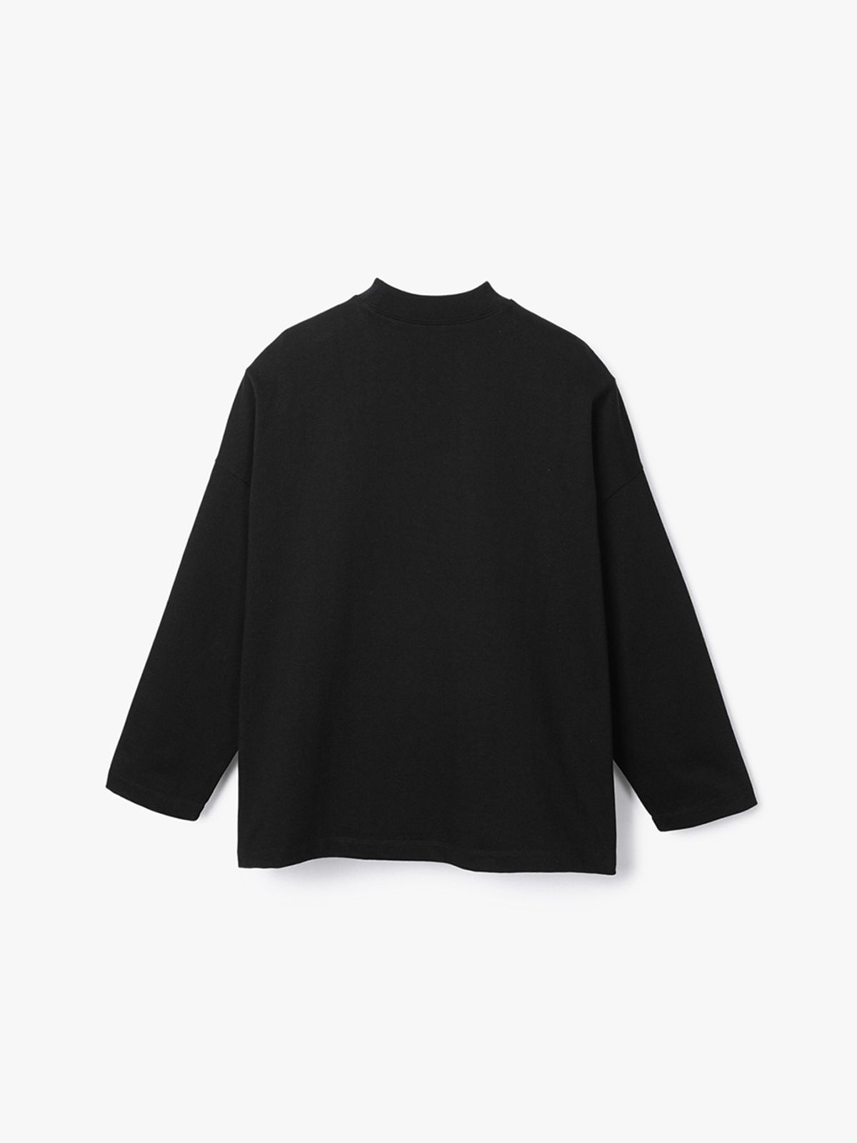 하우스공칠이씨(HAUS072C) WALTER MOMO T-SHIRT BLACK