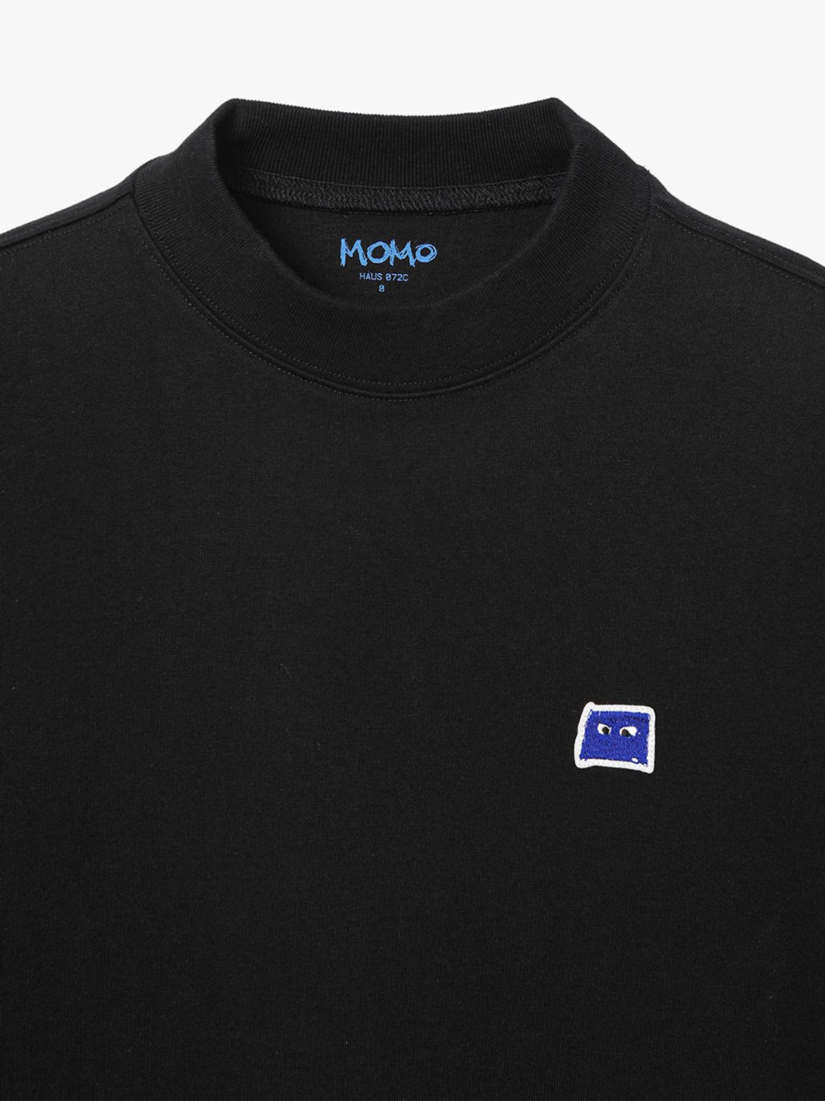 하우스공칠이씨(HAUS072C) WALTER MOMO T-SHIRT BLACK
