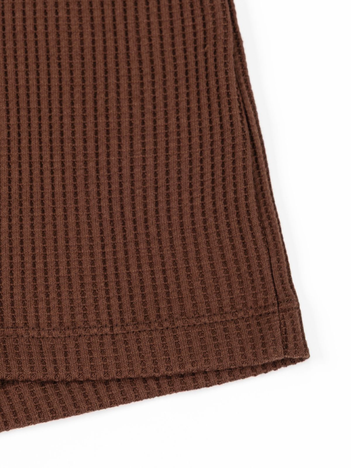 디어시스(Dearsis) Waffle Micro Shorts (Brown)