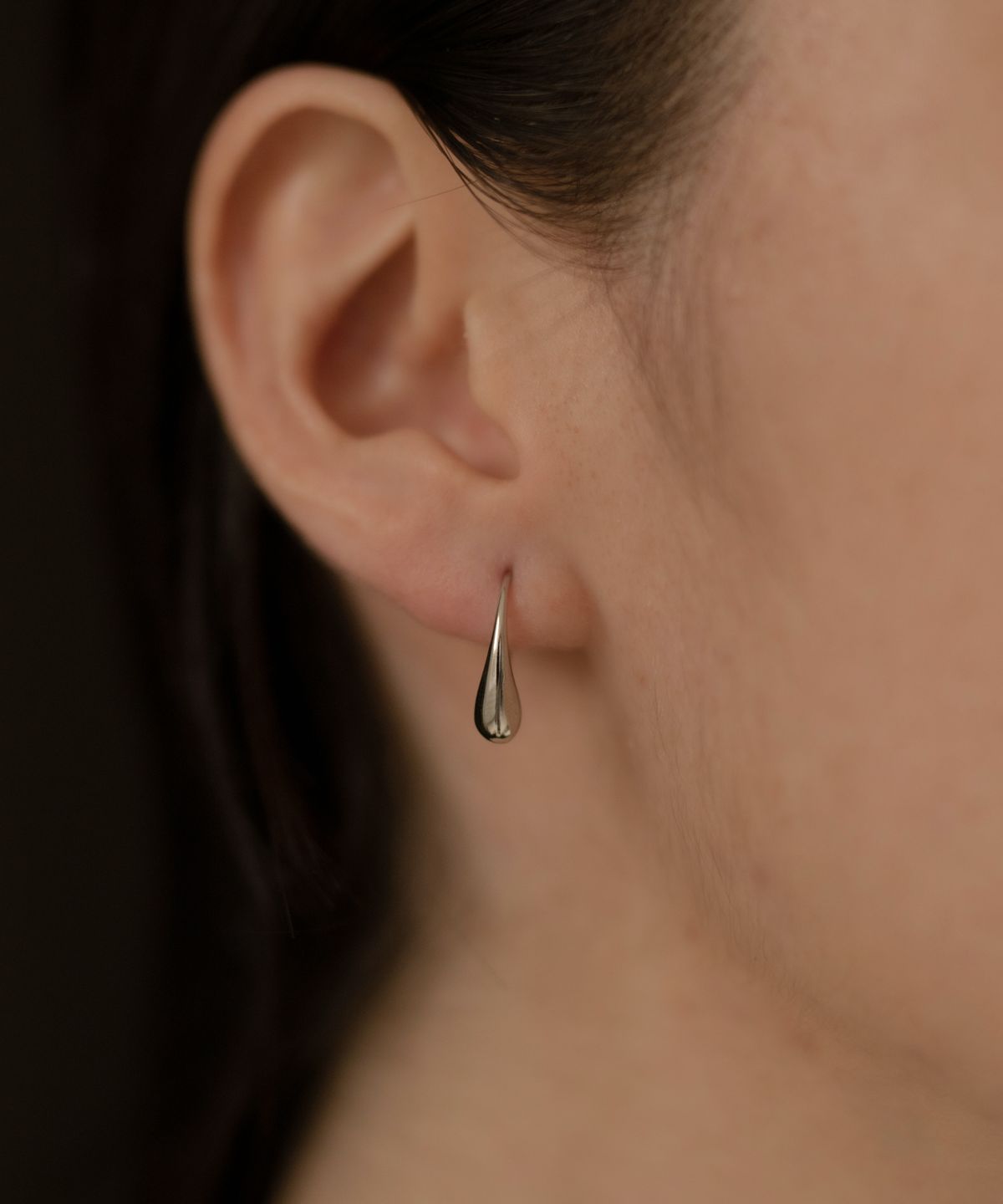 노비스도쿄(NOVICE TOKYO) 티어드롭 피어스 Teardrop Pierce / Gold