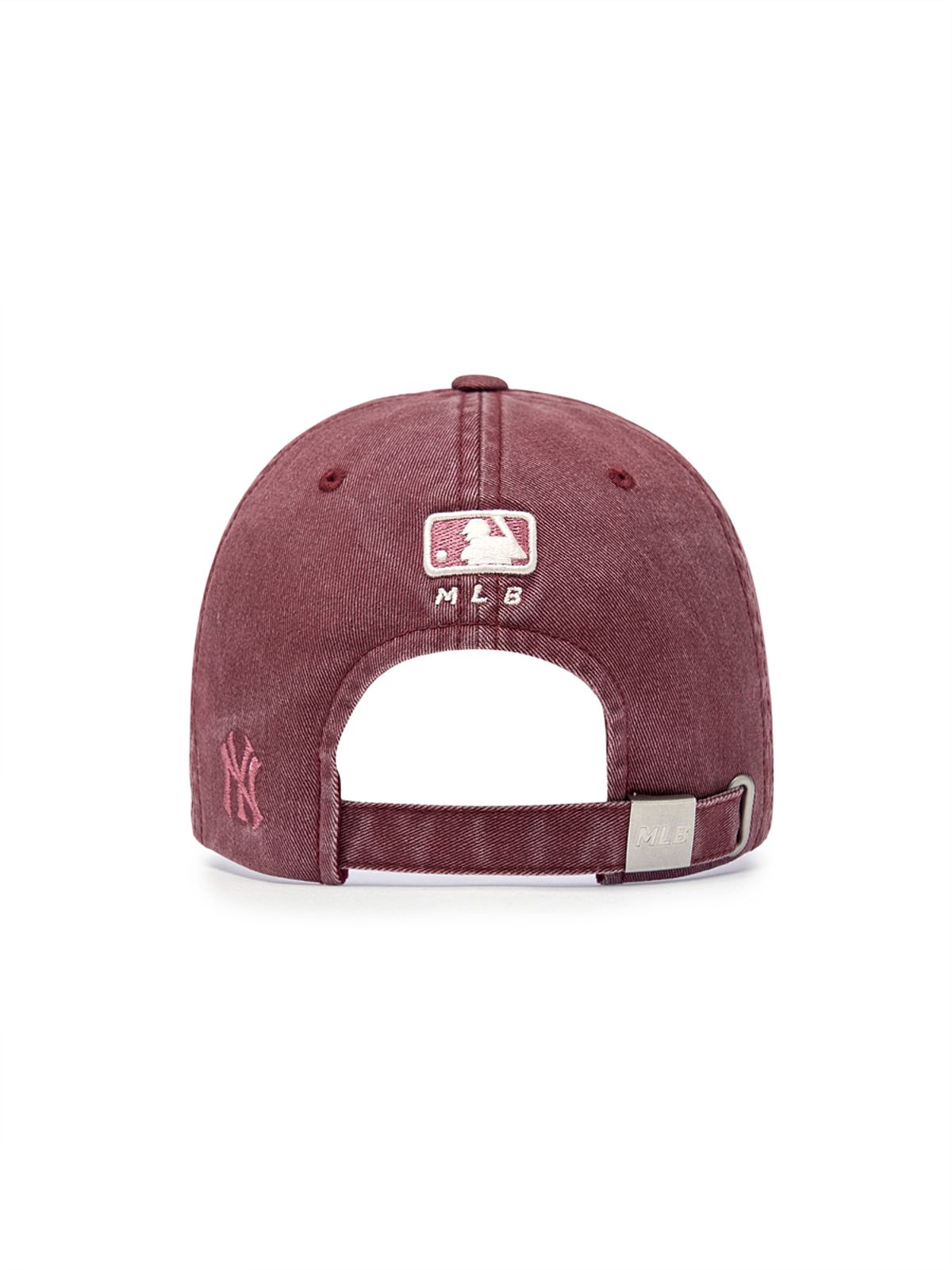 엠엘비(MLB) 빈티지 컬러 워싱 언스트럭쳐 볼캡 NY (D.Wine)