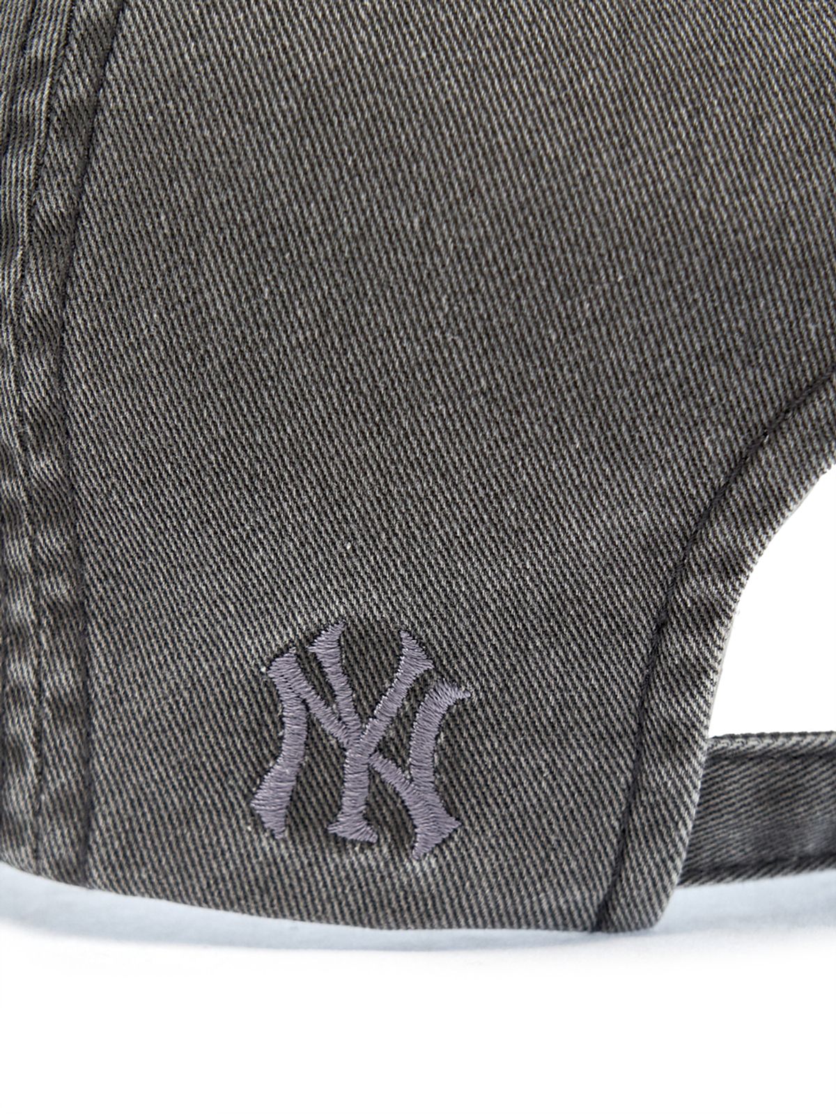 엠엘비(MLB) 빈티지 컬러 워싱 언스트럭쳐 볼캡 NY (Charcoal Grey)