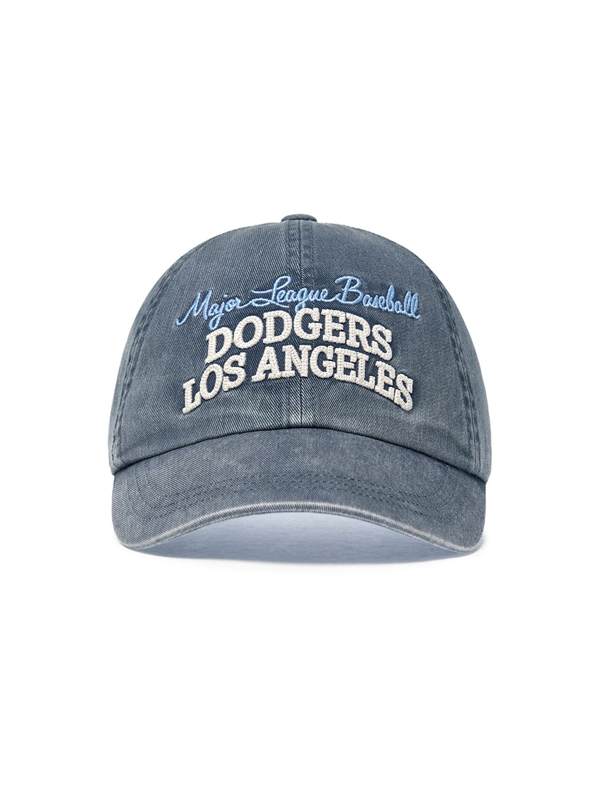 엠엘비(MLB) 빈티지 컬러 워싱 언스트럭쳐 볼캡 LA (Ptn.Navy)
