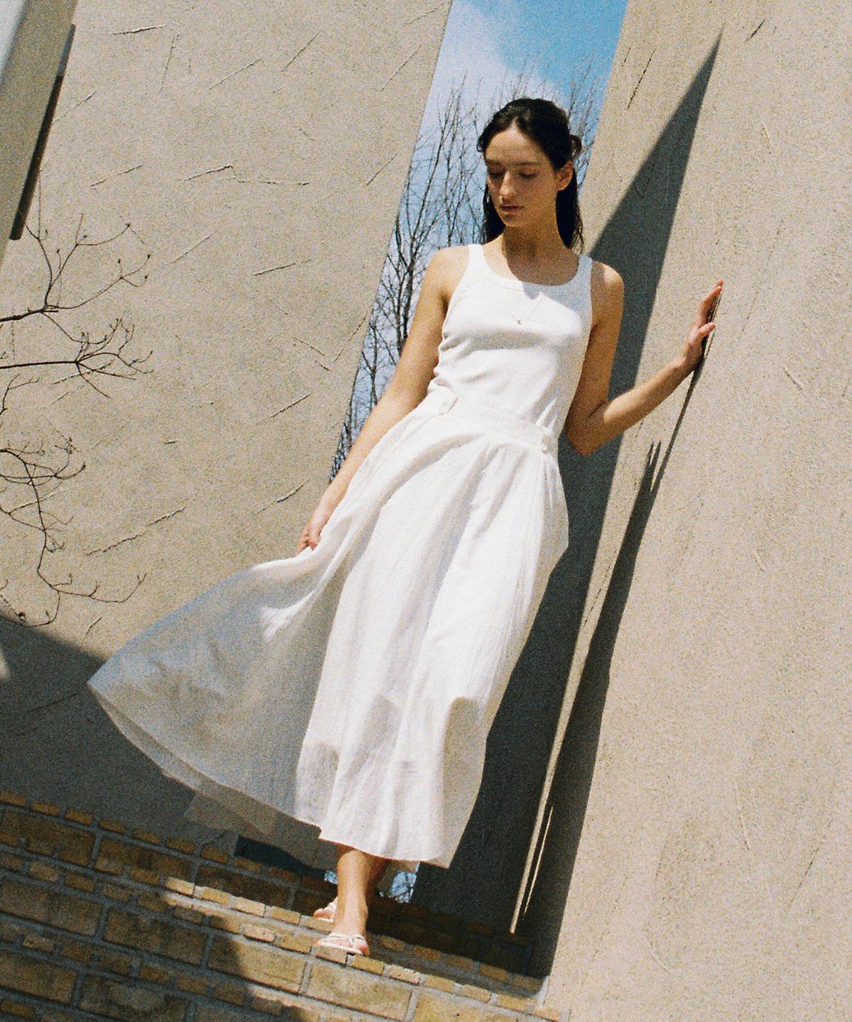 오떼뜨(OCTETTE) MATILDA FLARE SKIRTS_2COLOR