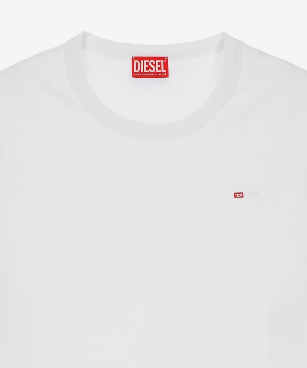 디젤(DIESEL) T 어드저스트 마이크로 반소매 티셔츠 - 화이트 / A149310NIAX100