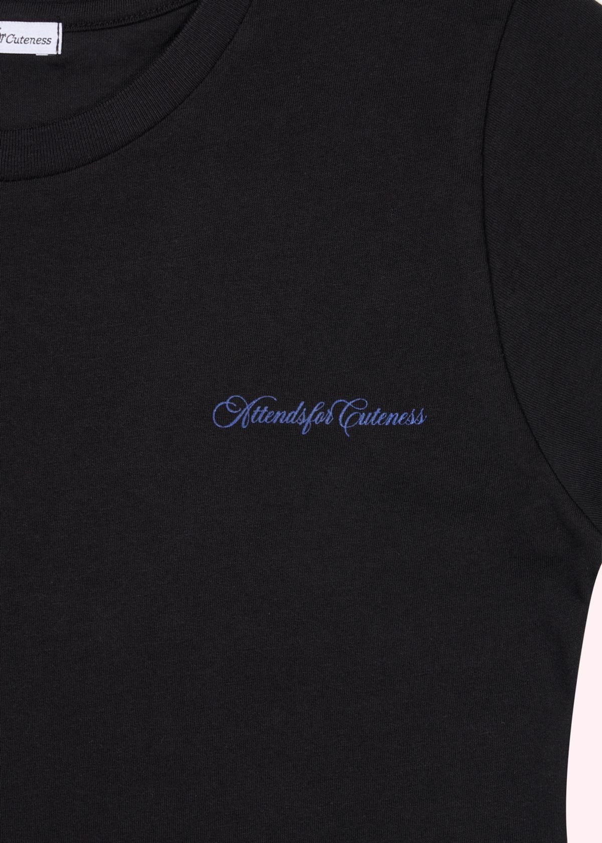 어텐즈(ATTENDS) Attends for cuteness tee (Black)