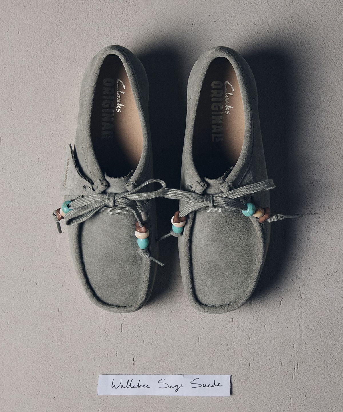 클락스 오리지널스(CLARKS ORIGINALS) (여성) 왈라비 - 세이지 스웨이드 / 26180656