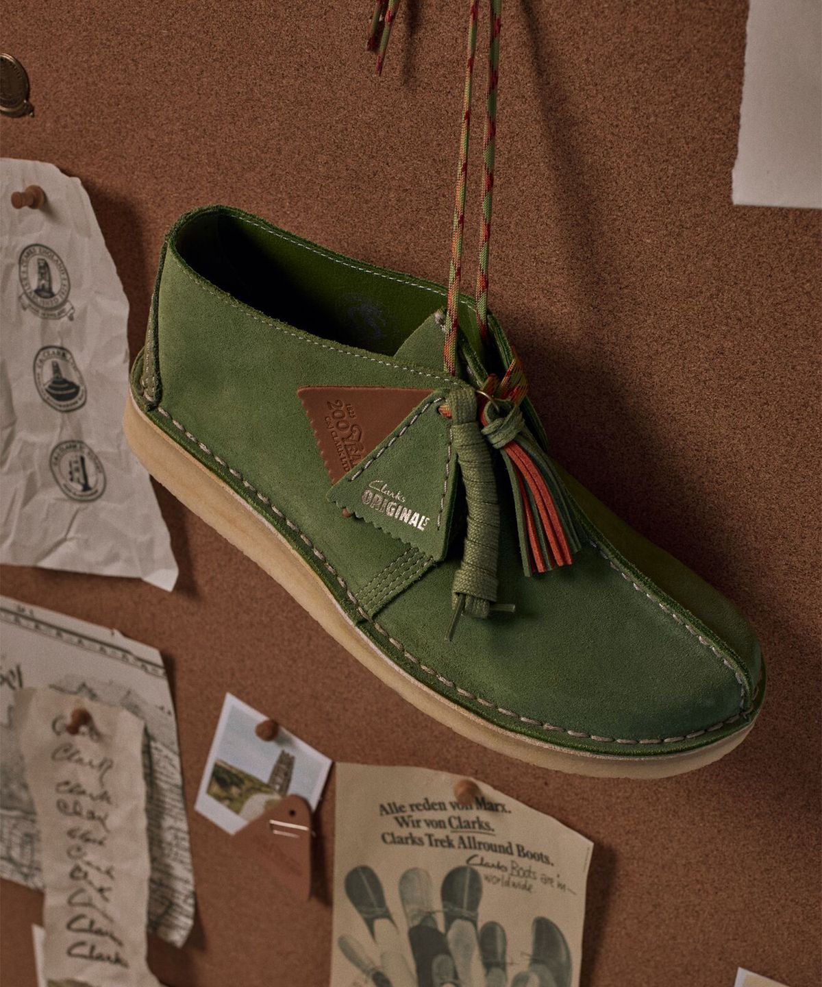클락스 오리지널스(CLARKS ORIGINALS) (남성) 데저트 트렉 - 애플 스웨이드 / 26180991