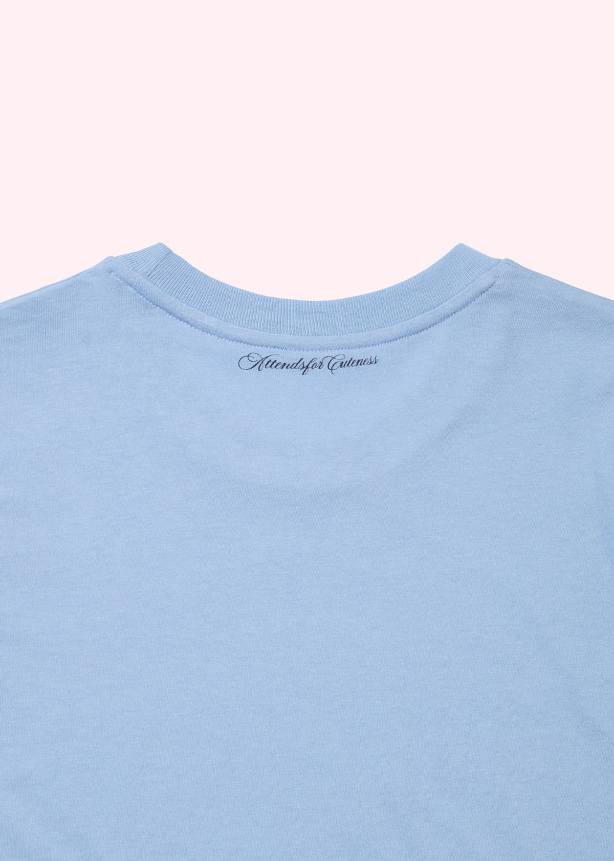 어텐즈(ATTENDS) Attends for cuteness tee (Sky blue)
