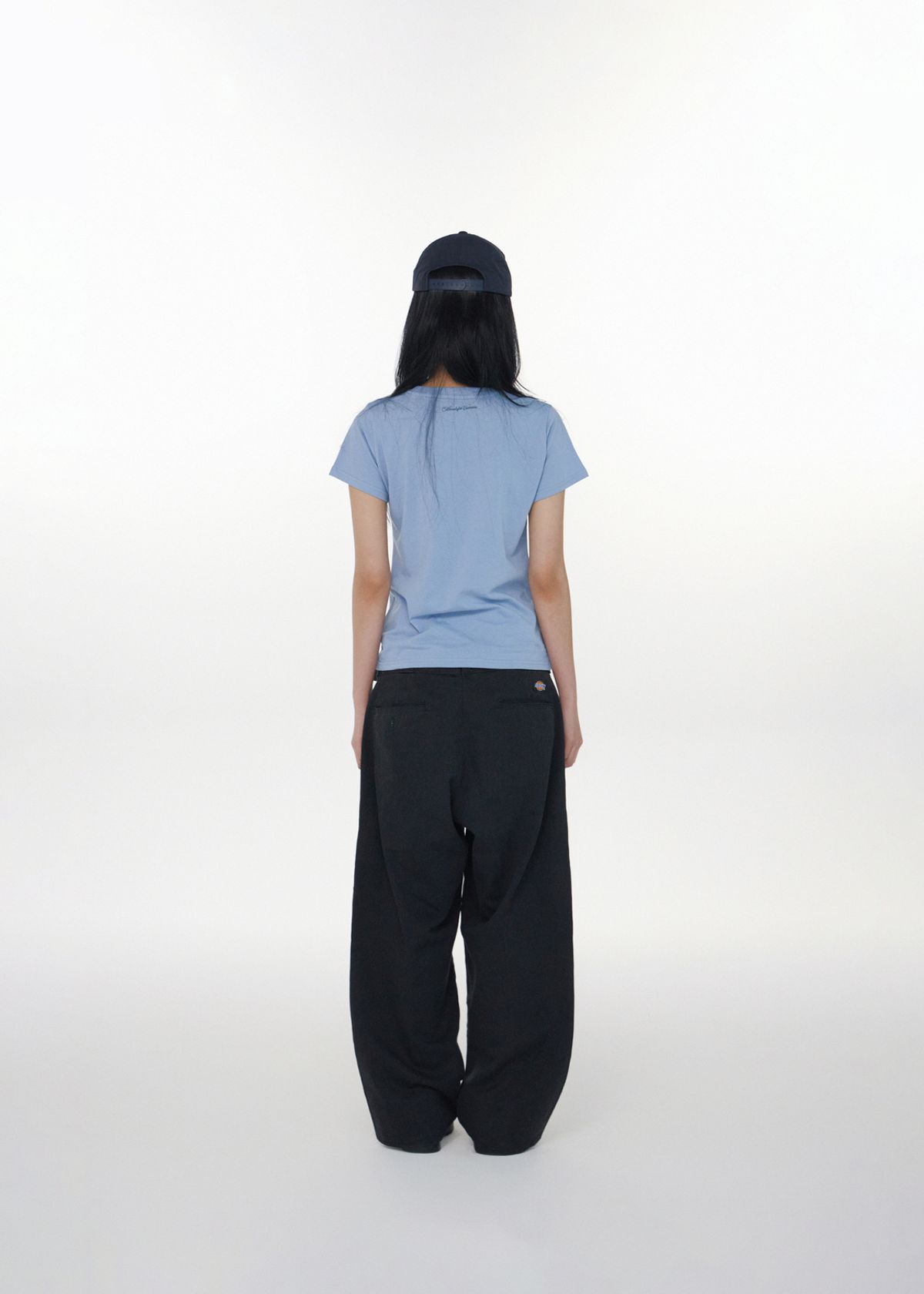 어텐즈(ATTENDS) Attends for cuteness tee (Sky blue)