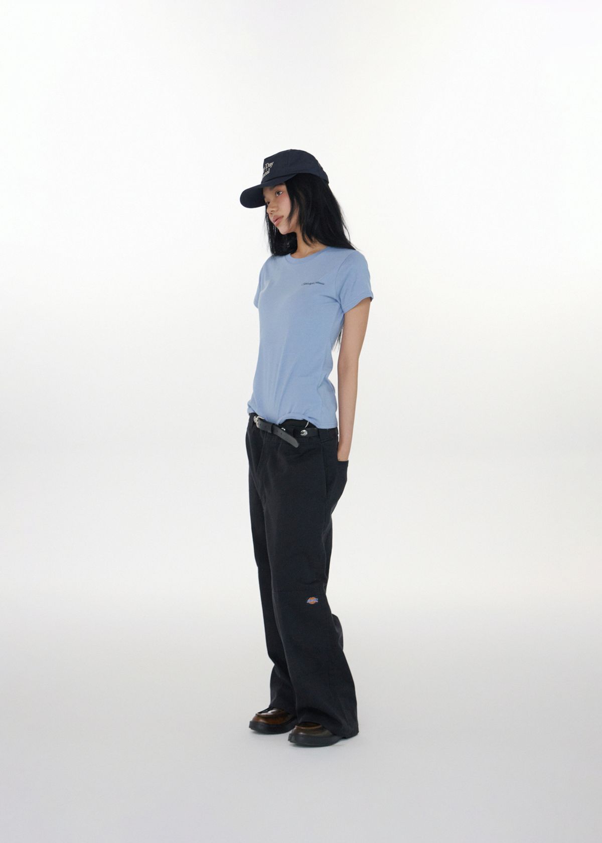 어텐즈(ATTENDS) Attends for cuteness tee (Sky blue)