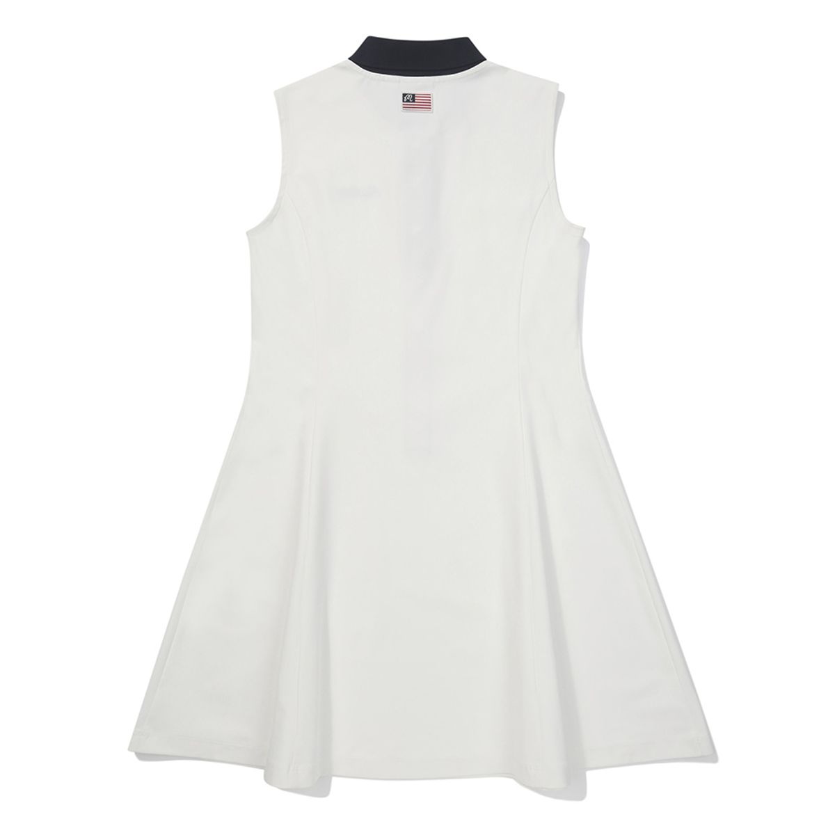 말본 골프(MALBON GOLF) 버튼업 슬리브리스 원피스 OFF WHITE (WOMAN)