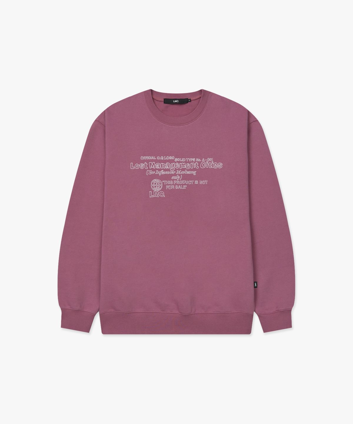 엘엠씨(LMC) FN OG DOODLE SWEATSHIRT indi pink