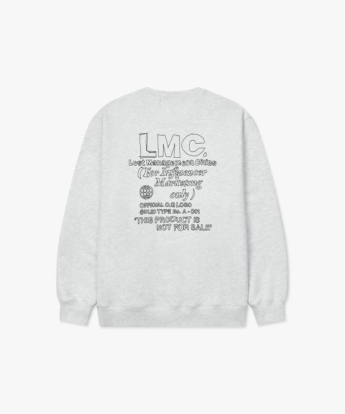 엘엠씨(LMC) FN DOODLE SWEATSHIRT light heather gray