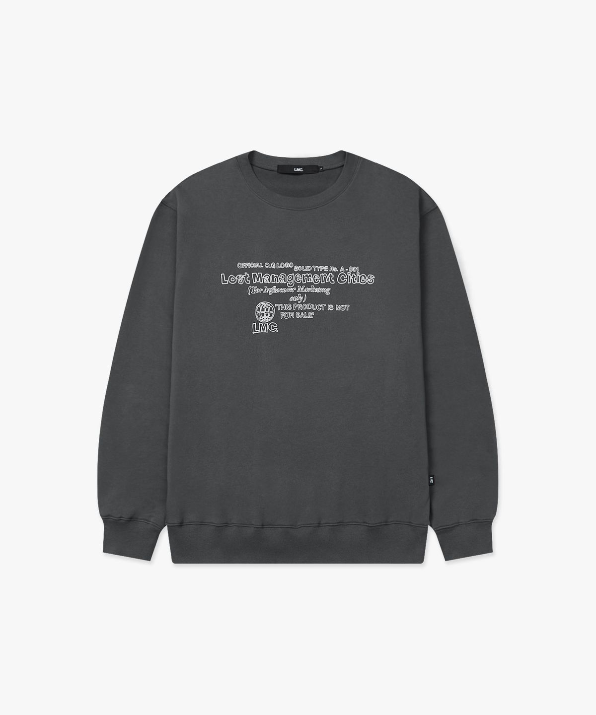 엘엠씨(LMC) FN OG DOODLE SWEATSHIRT charcoal